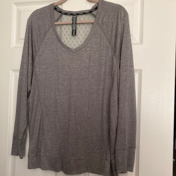 RBX Tops - NWOT RBX Import Kenya Lace Back Grey Tee Shirt XL